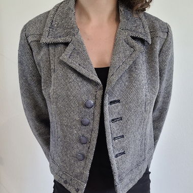 Veste courte Vintage "Couture Parure" Geneve