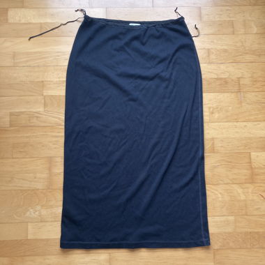 Jupe-robe en jersey foncé
