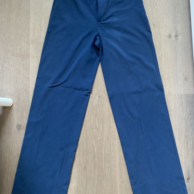 Pull&Bear Blue Fabric Trousers