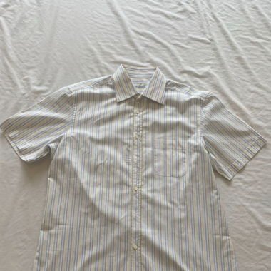 Chemise Van Laack manches courtes à rayures 