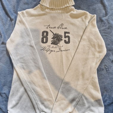 Tommy Hilfiger Denim cream sweater M