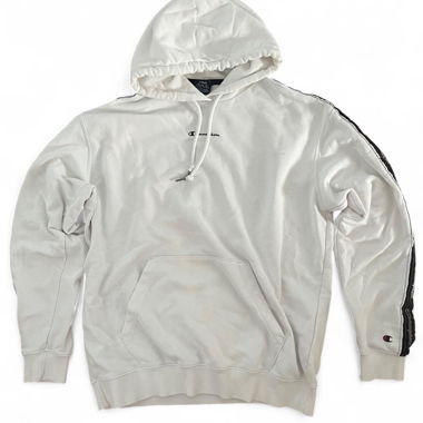 champions hoodie white