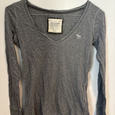 Maglia a maniche lunghe Abercrombie & Fitch