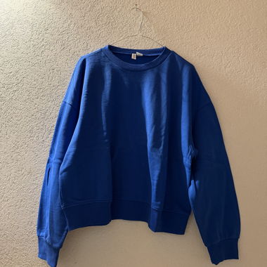 H&M electric blue sweater