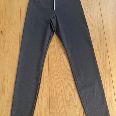 Calzedonia Leggings Grösse S Slim Fit dunkelblau/weiß