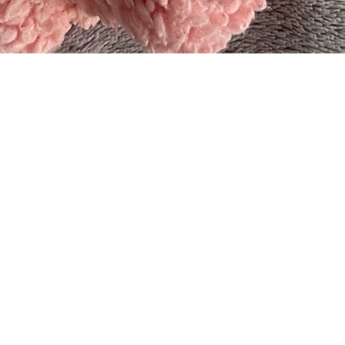 Shorts Teddy Fleece rose doux