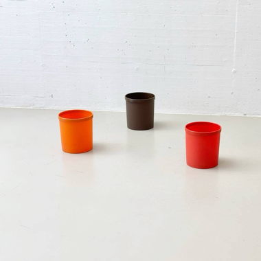 Poubelle en plastique de Helit, années 1970