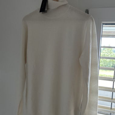 Pull col roulé 