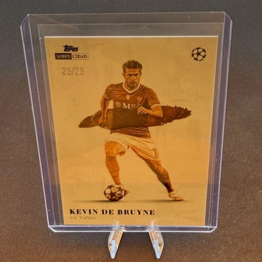 Kevin De Bruyne Topps Simplicidad /25