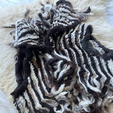 Rabit fur sweater 