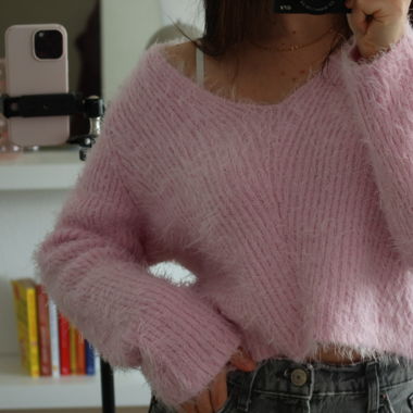 Pull rose H&M