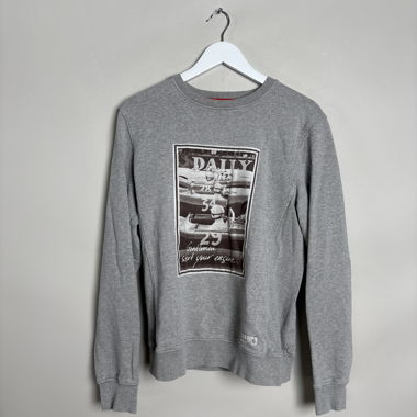 8Js Grey Rennsport Sweatshirt