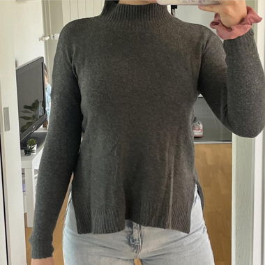 Chic pullover grey