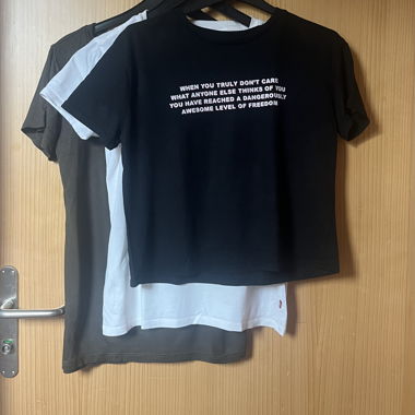 Set of simple t-shirts