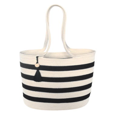 Sac de plage en coton - IVORY COLLECTION