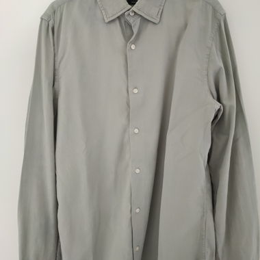 Camicia Zara verde chiaro, grigia