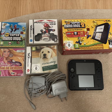 Nintendo 2DS, pacco completo 