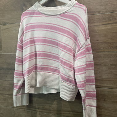 Striped Sweater by Part Two 100% Cotton