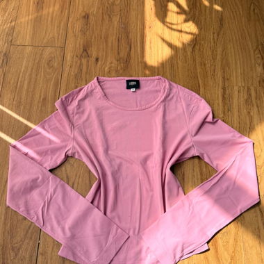 Top rosa vintage di Versace Jeans Couture