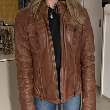 M.O.D Lederjacke Grösse M