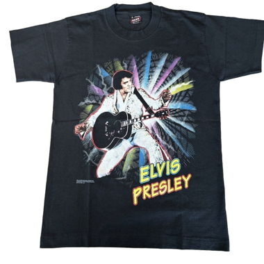 T-shirt vintage Elvis Presley des années 90 Single Stitch VB