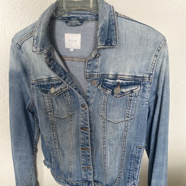 Veste en jeans vintage agréable et pas rigide 
