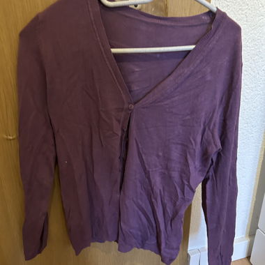Lilac Knit Cardigan