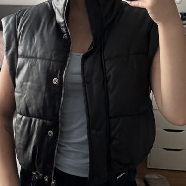 Gilet matelassé noir