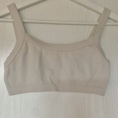 off white ripped crop top