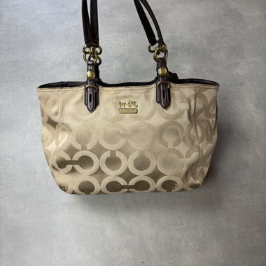 Borsa tote Coach Optic Signature