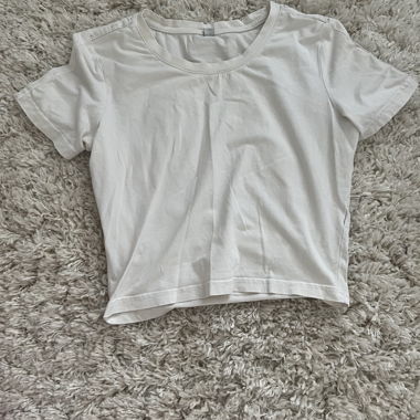 T-shirt corto bianco