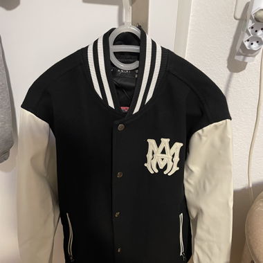 College Leder Jacke AMIRI