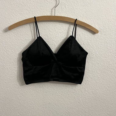 Black Crop Top