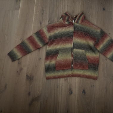 Mohair zipper