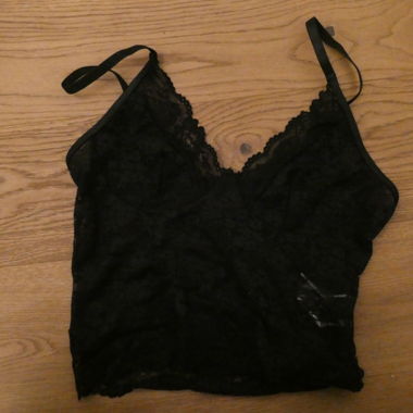 Black Lace Top