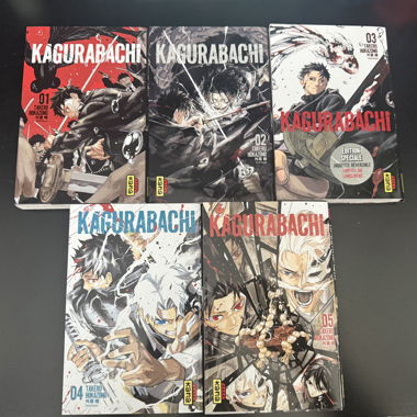 Manga Kagurabachi lot 5 tomes