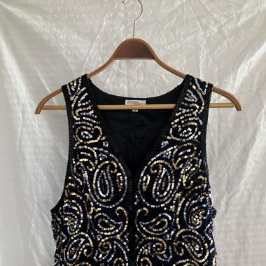 Veston à sequin, vintage 80s