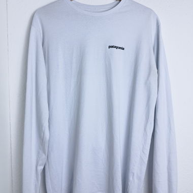 Patagonia long-sleeve white T-shirt