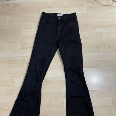 Bershka - Flared Denim Jeans 