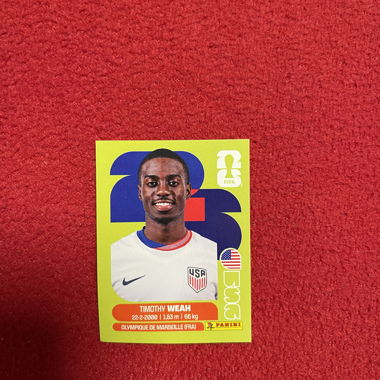 Carte Panini FIFA 23 Timothy Weah