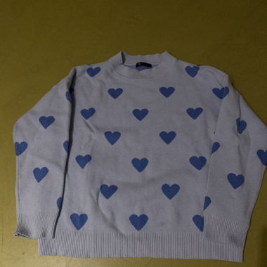 Maglione a cuore