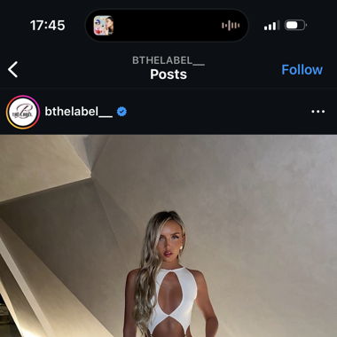 B the Label White Summer Maxi Dress