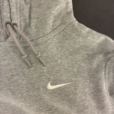 Nike Kapuzenpullover grau meliert