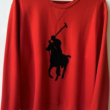 Polo Ralph Lauren sweatshirt (red-black)