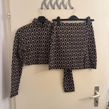Ensemble assorti à motif en 2 pièces