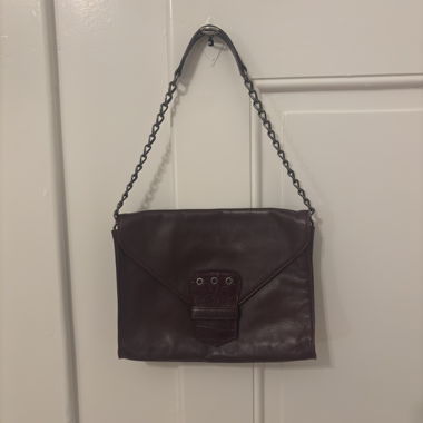 Sac à main en cuir Violet Longchamp