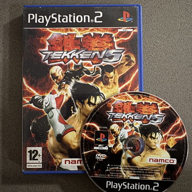 TEKKEN 5 PS2 PAL – Getestet & funktionstüchtig