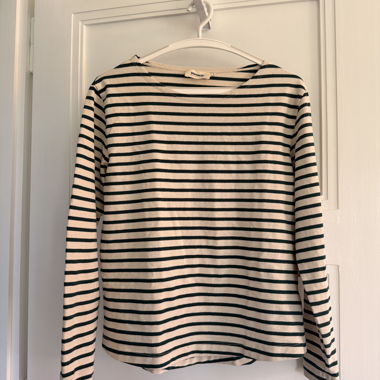 Gestreifter Longsleeve marinière