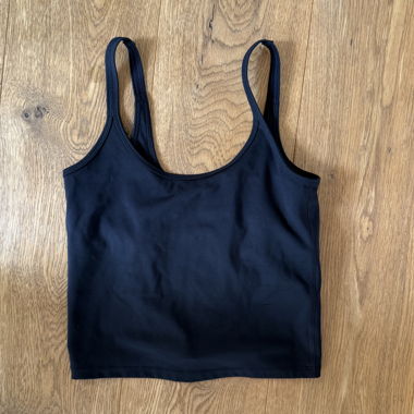 Schwarzes Damen-Top