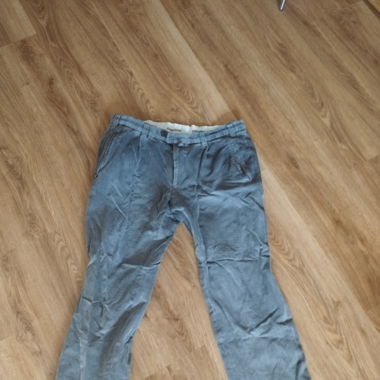 kingfield grey cord pants